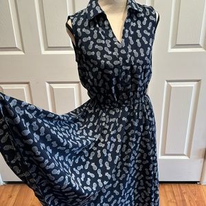 Navy Charter Club dress, size 4, Perfect condition